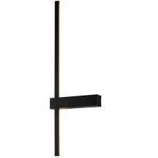 Απλίκα Τοίχου LED 9W 702lm 230V Λευκό Φως Ημέρας Μαύρο 955VERONA940BL